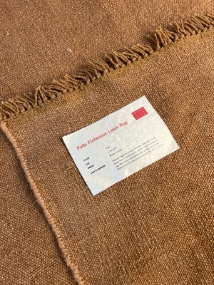 Design Within Reach Pallo Flatweave Linen Rug