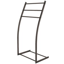 SCC8255 Pedestal Steel Construction Towel Rack, Oil Rubbed Bronze