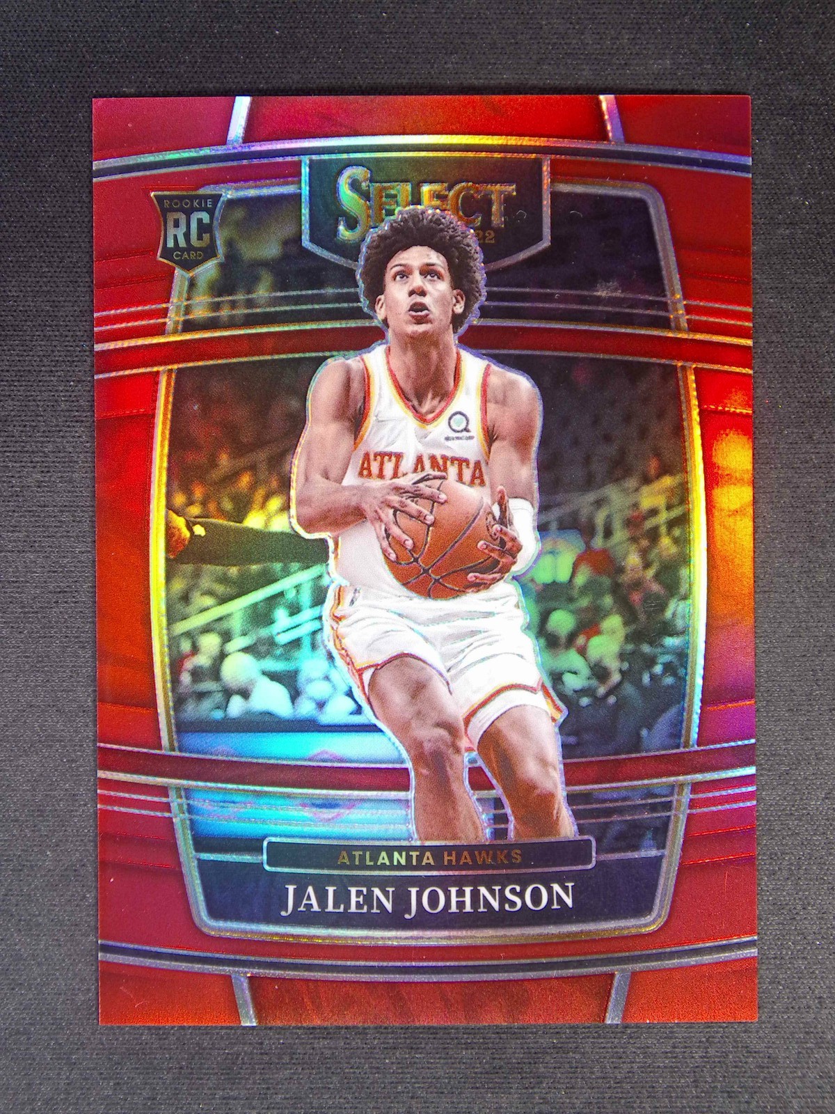 2021-22 Panini Select Jalen Johnson #17 RC Rookie Red /199