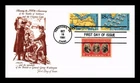 US COVER BATTLES OF YORKTOWN AND VIRGINIA CAPES BICENTENNIAL FDC COMBO ARTMASTER