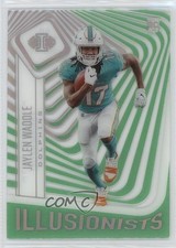 2021 Panini Illusions Illusionists Emerald Jaylen Waddle #ILL-20 0z4u