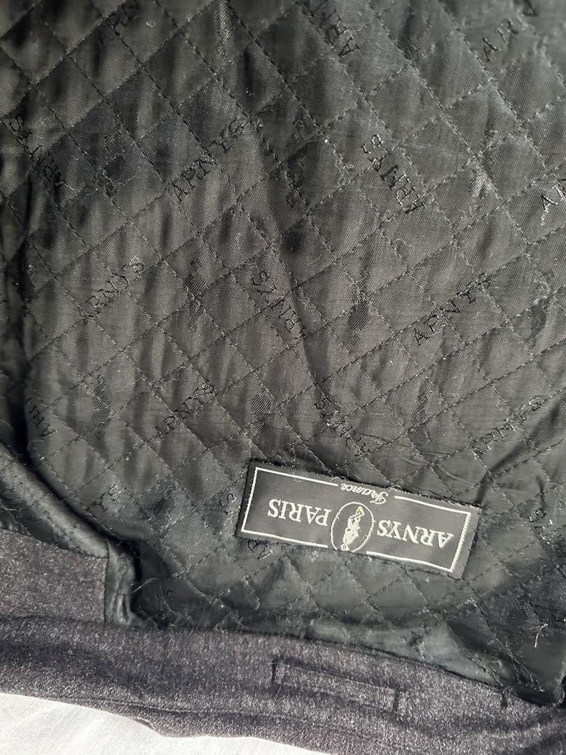 Arnys Paris Vintage Grey Jacket L Men's Coat Outerwear | eBay