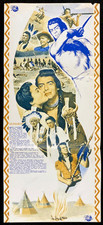 CHIEF CRAZY HORSE Orig Movie Pressbook  Victor Mature Suzan Ball Western Lakota