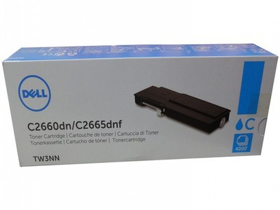 Dell 488NH Tonerkartusche TW3NN Cyan 4.000 Seiten für Dell C2660DN/C2665DNF