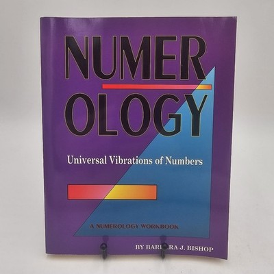 UNMARKED | Numerology: Universal Vibrations of Numbers by Bishop | Workbook VG++