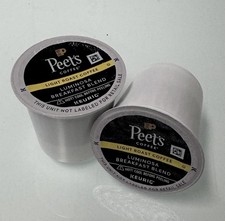 Peet's Luminosa Breakfast Blend Light Roast K Cups. 88 Pods. Bulk.