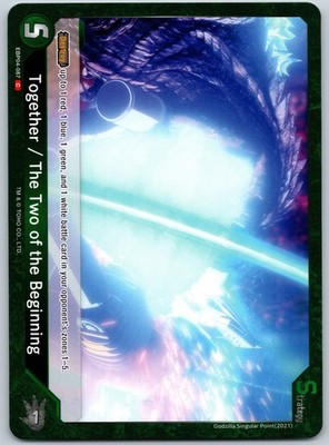 Together / The Two of the Beginning C Booster Set 4: Endless Wars EBP04-087 NM