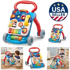 Activity-Packed Sit-to-Stand Walker - Ideal for Toddlers 9 to 3