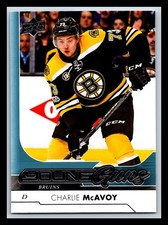 2017-18 UD Series 1 Young Guns #242 Charlie McAvoy Rc