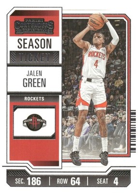 2023-24 Panini Contenders #16 Jalen Green