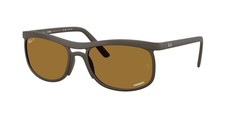 Ray-Ban RB 4452 CH Sand Brown / Chromance 612473 Size 59 Sunglasses