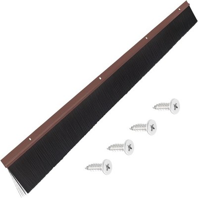 4 Pack Retsun Garage Door Brush Seal   39'' x 2.5'' Extra Thick Door Sweep f