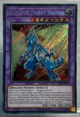 Blue-Eyes Tyrant Dragon - SCR -  Limited Pack World Championship 2025 Boosterfr.