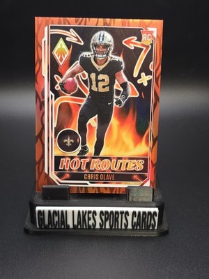 2022 Panini Phoenix - Hot Routes Chris Olave #HR-3 Orange /99 (RC)
