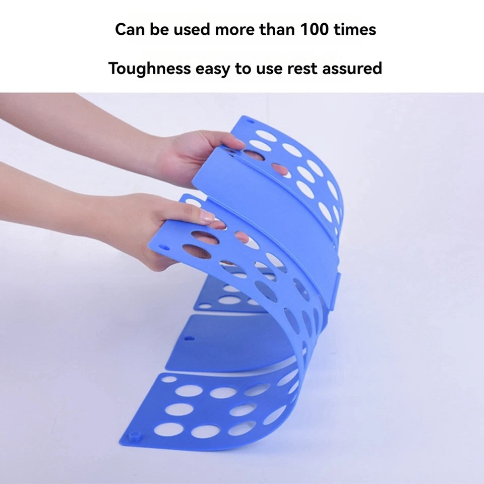 Plastic Clothes Folding Board Kids Laundry Folder Shirt Folding Board Home9702 - Bild 2 von 4