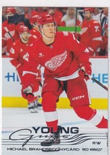 25/26 UD SERIES 2 MICHAEL BRANDSEGG-NYGARD YOUNG GUNS RC SP ROOKIE #492
