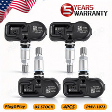 4PCS TPMS Genuine 42607-33021 OEM PMV-107J For Lexus RX350 Tire Pressure Sensor