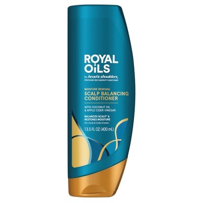 Anti-Dandruff Scalp Care with Coconut Oil, Royal Oils Moisture Renewal Condit...