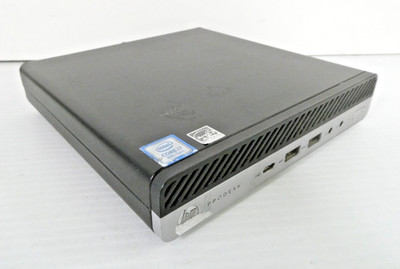 HP ProDesk 600 G4 DM i7-8700T CPU 35W Mini Desktops With WIFI + VGA