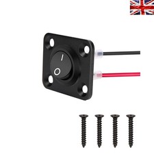 Heavy-Duty 12V ON/OFF Rocker Switch Panel - Ideal for Automotive Lighting