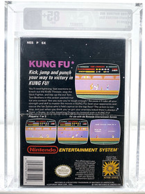 Kung Fu Fighting Nintendo NES Brand New 1988 Factory Sealed VGA Graded 85+ MINT