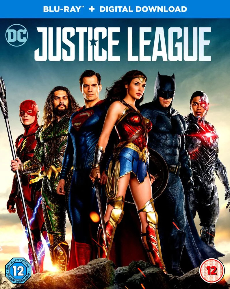 DC Justice League Blu-Ray