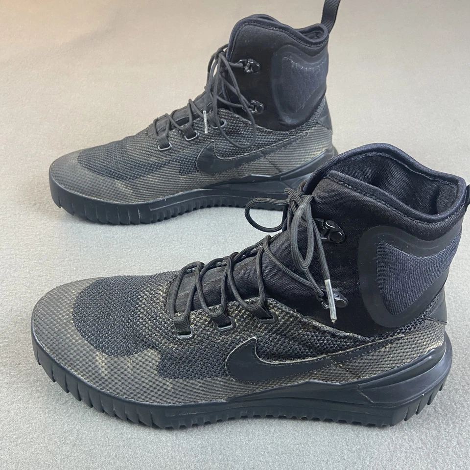 Nike Air Wild Mid Botas Para Hombres 11 Negras Senderismo Aire Libre Tenis 916819-001 Foto 2 de 4
