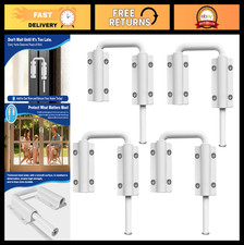 Sliding Door Latch 2.36in 90/180  - Secure Glass  Screen Door Lock, 4 Pack