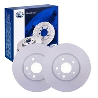 2X Hella Pagid Bremsscheiben Ø300Mm Vorne Passend FüR Ford Mondeo 55686PRO