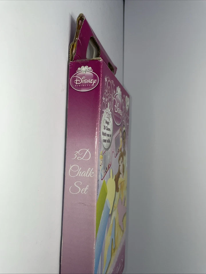 JUEGO DE TIZA 3D PRINCESA DISNEY GAFAS MÁGICAS 3D MIRA TU ARTE COBRA VIDA SUPER Foto 4 de 4