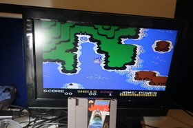 Jaws NES Cartridge Nintendo - Tested & WORKS - See Screenshots!