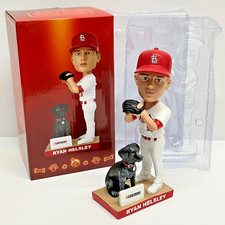 Ryan Helsley Pet Black Dog 2023 St. Louis Cardinals SGA Bobblehead NIB