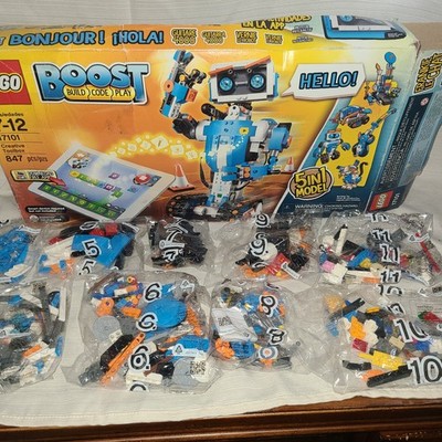 LEGO Boost: Creative Toolbox (17101) Coding Stem Open Damaged Box Smart Hub 