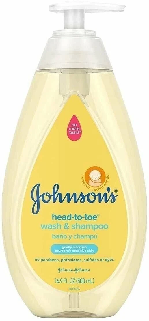Johnsons Baby Head-To-Toe Wash & Shampoo 16.9 Ounce Pump (500ml) (3 Pack)
Opens in a new window or t