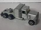 Vintage 1980 Hot Wheels Steering Rigs GMC Silver Blackwall Semi Truck HK CLEAN