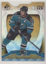 2009-10 SP Authentic Holo FX Die-Cut Joe Thornton #FX14 HOF 01qm