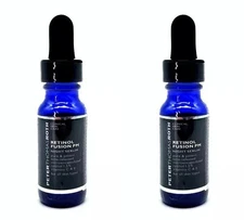 (2 Pack) Peter Thomas Roth Retinol Fusion PM Night Serum 0.4oz Travel Size -New