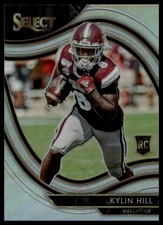 Kylin Hill #256 2021 Panini Chronicles Draft Picks Select Base Silver