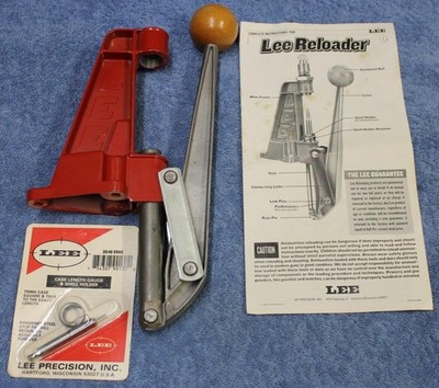 Lee Precision Single Stage Press, Docs, 30/40 Krag Kit, NOT Breech Lock Equipped