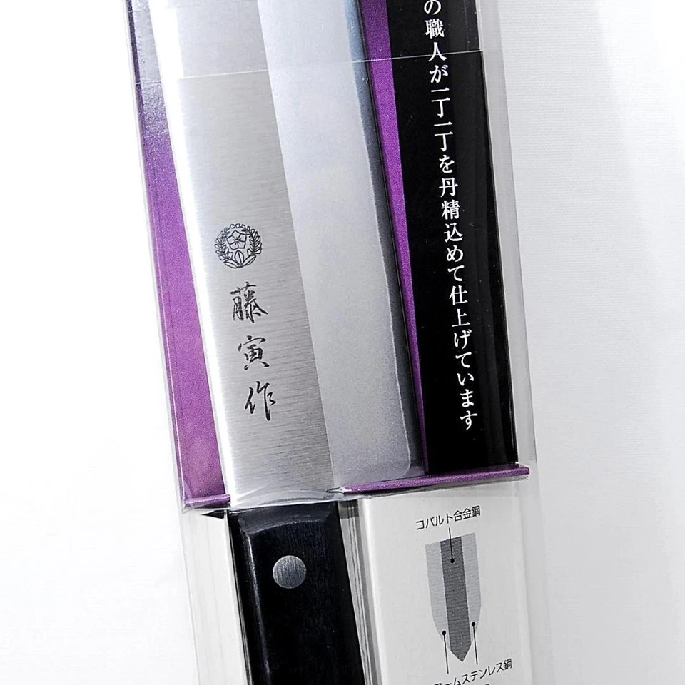 Нож овощной Tojiro FU-300 Nakiri 165 мм DP кобальтовая сталь НОВЫЙ Япония - Изображение 3 из 4