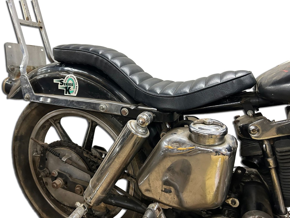 Corbin Gentry Banana Seat Black for Harley-Davidson | eBay