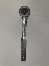 Vintage Craftsman 43788 38 Thumb Wheel Drive Ratchet -v- Series Patented 1971 Vintage Craftsman 43788 38 Thumb Wheel Drive Ratchet -v- Series Patented 1971