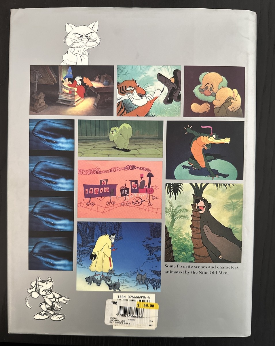アート・デザイン・音楽 Walt Disney's Nine Old Men Walt Disney's NINE OLD MEN The Art of Animation BOOK John