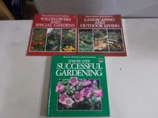 3 BETTER HOMES AND GARDENS LANDSCAPING GARDENING WILDFLOWERS OUTDOOR LIVING