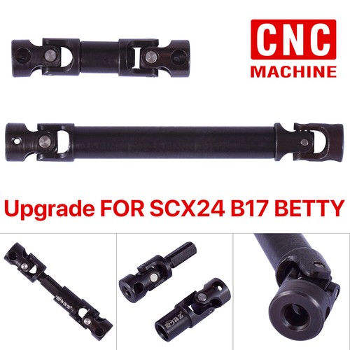 Harden Steel Front Rear Drive Shaft For RC 1/24 Axial SCX24 C10 B-17 Crawler Car - Picture 4 of 19