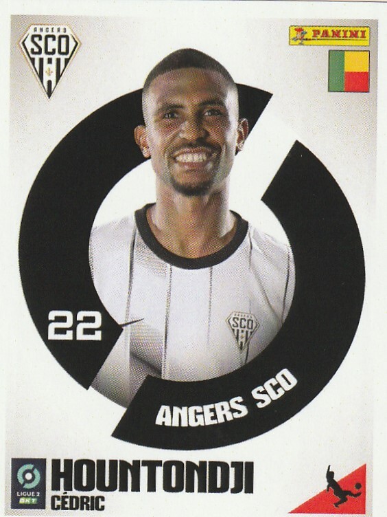 ANGERS SCO IMAGE PANINI FOOT LIGUE 2 2023 / 2024 a