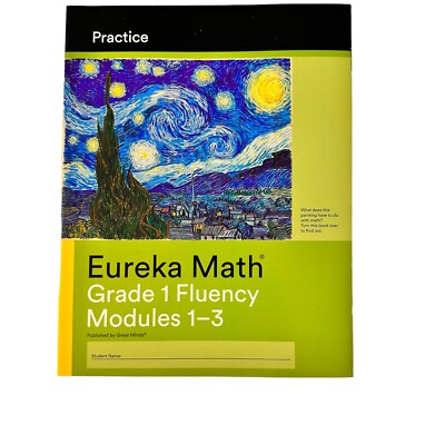 Eureka Math Grade 1 Fluency Modules 1-3 NEW Homeschool