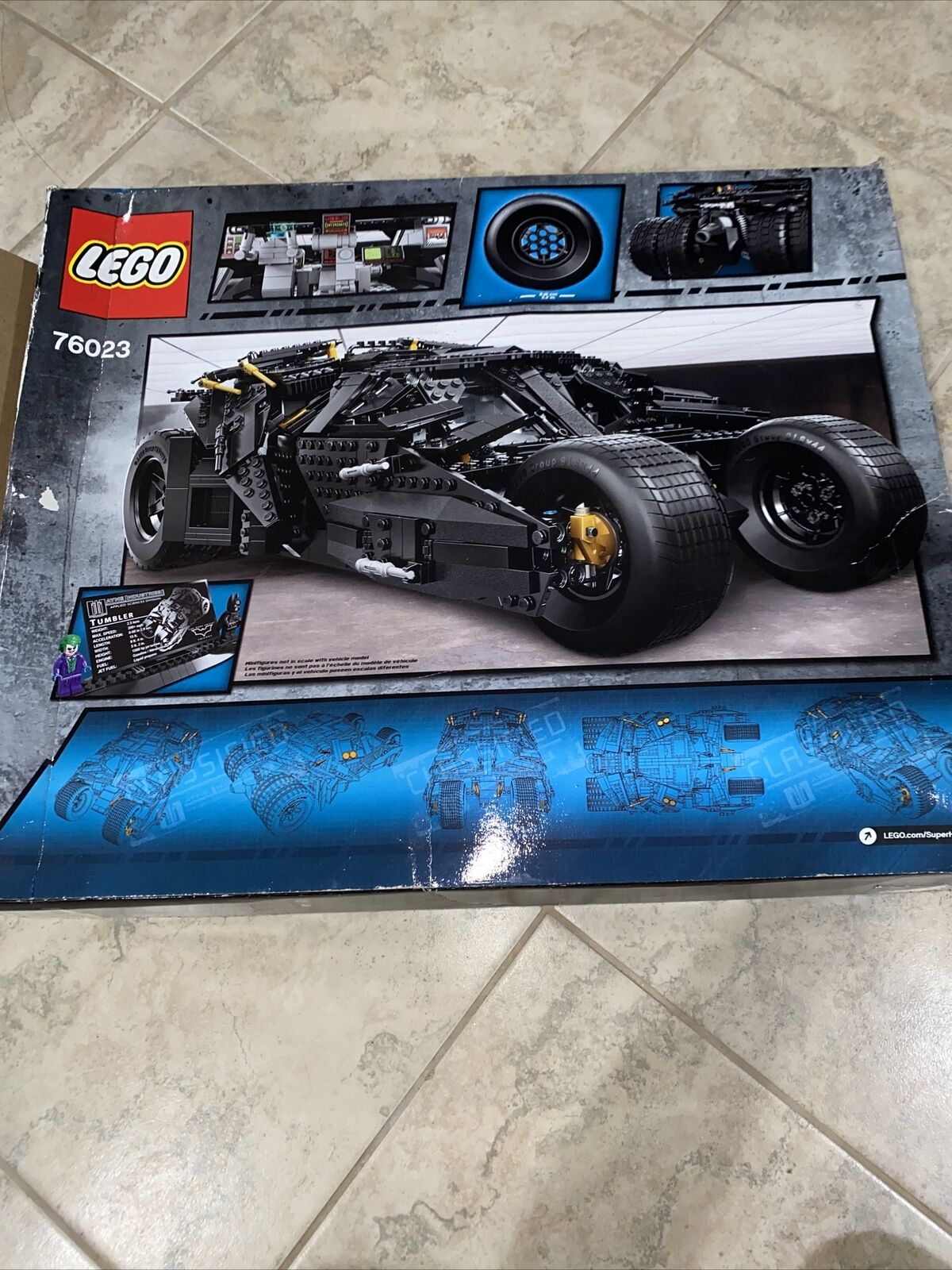 LEGO SUPER HEROES DC COMICS 76023 The Tumbler NEW IN BOX Batman Dark Knight