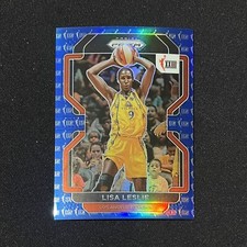 2022 Panini Prizm WNBA Lisa Leslie W25 25th Blue Prizms #167 /149 LA Sparks