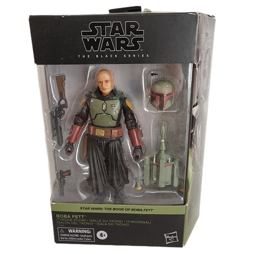 Boba Fett Star Wars The Black Series Throne Room 6" Figure *BOX DAMAGE* READ ALL